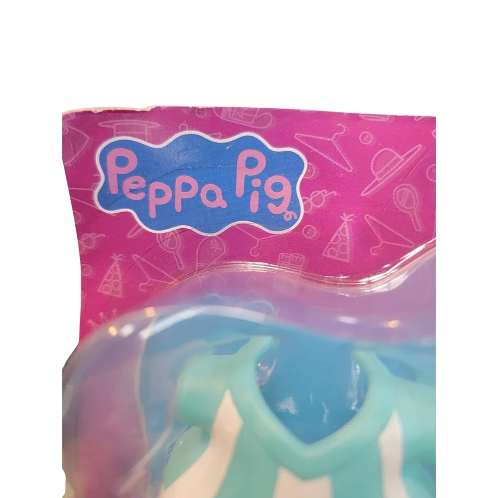 Peppa Pig Suzy Sheep Hasbro‎ Dress-Up Figure Kids 5 inch Pink Teal NEW 7 Pieces